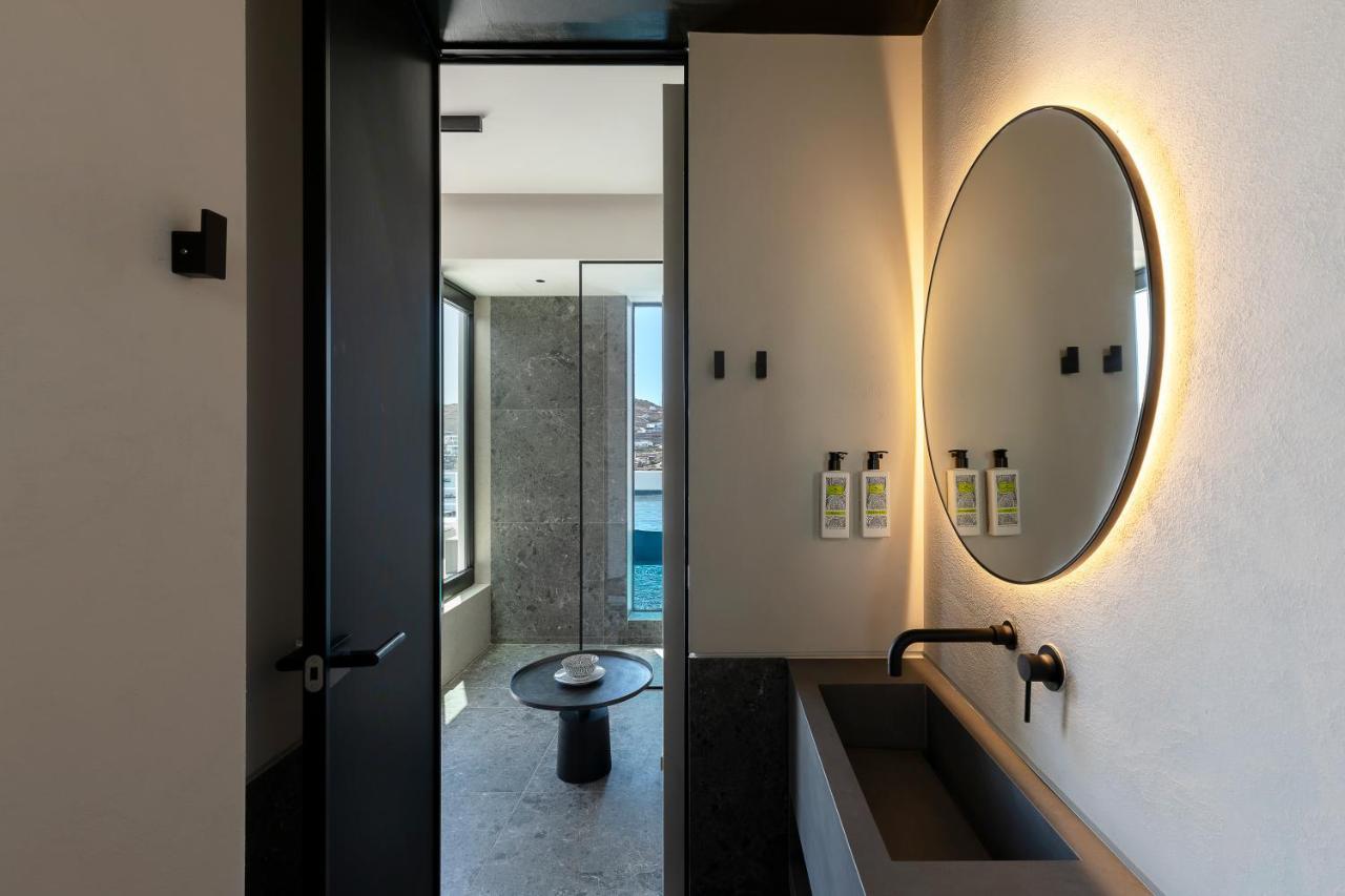 Cubic Mykonos Seafront Design Suites Ornos  Exterior photo